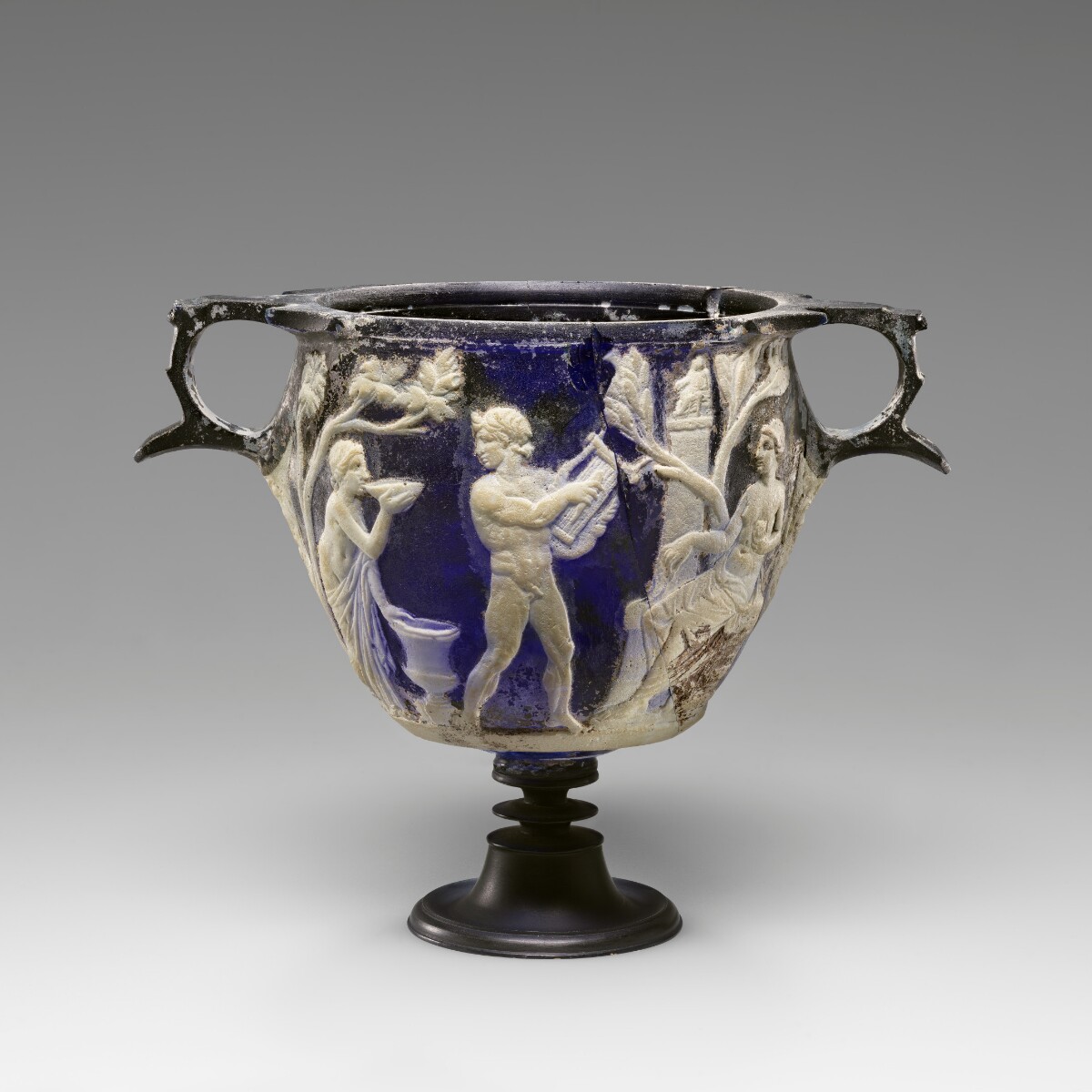 Cameo Glass Skyphos 酒杯