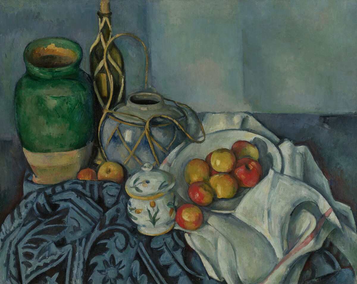 塞尚的 Still Life with Apples