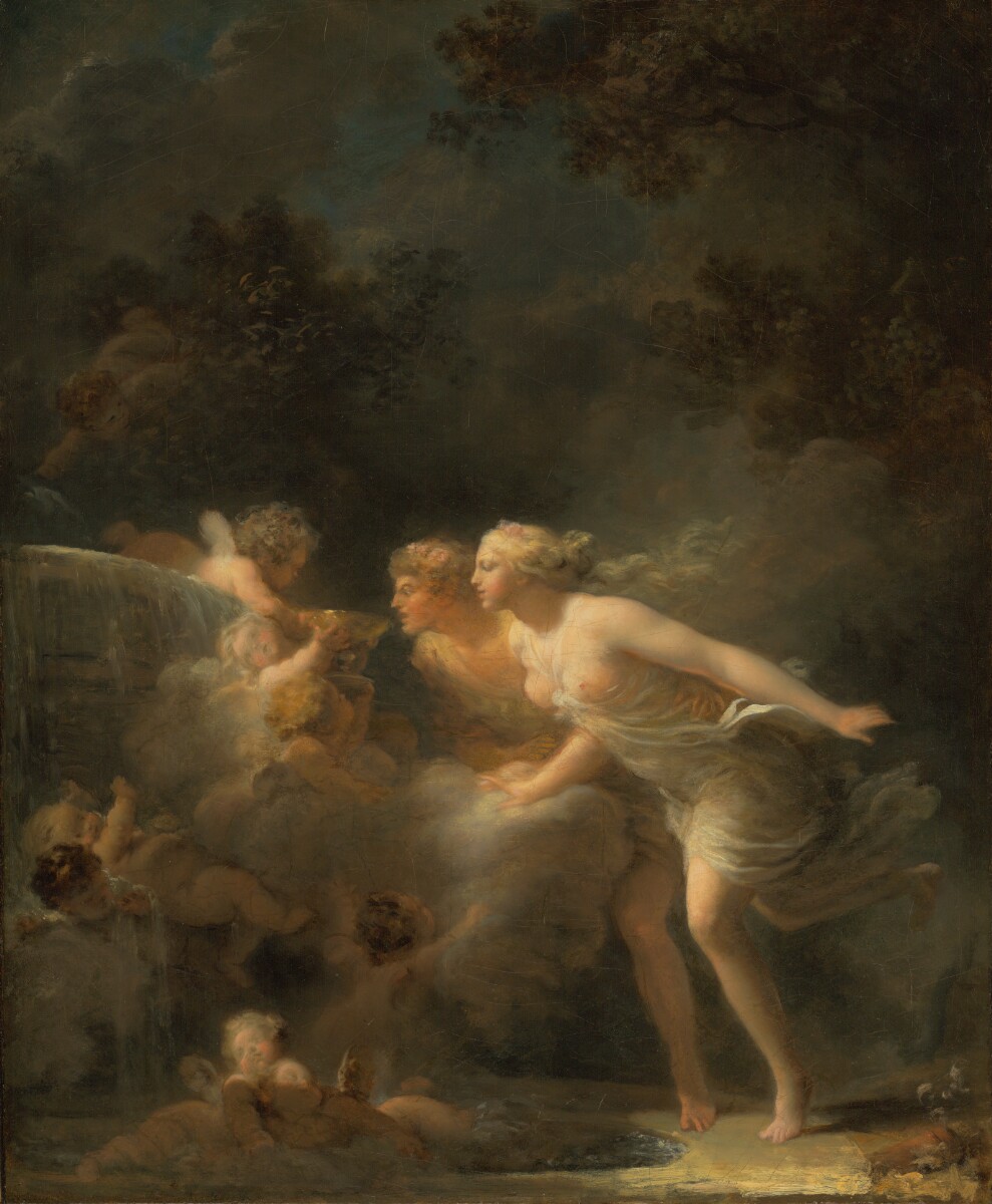 Fragonard 的 The Fountain of Love