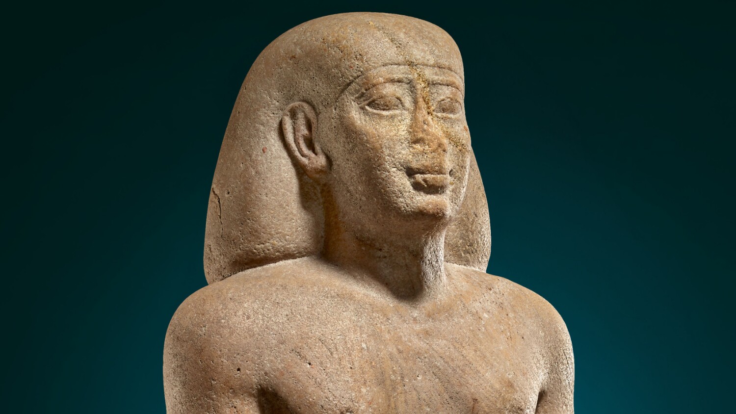 古埃及雕刻肖像特展中的 Nakhthorheb