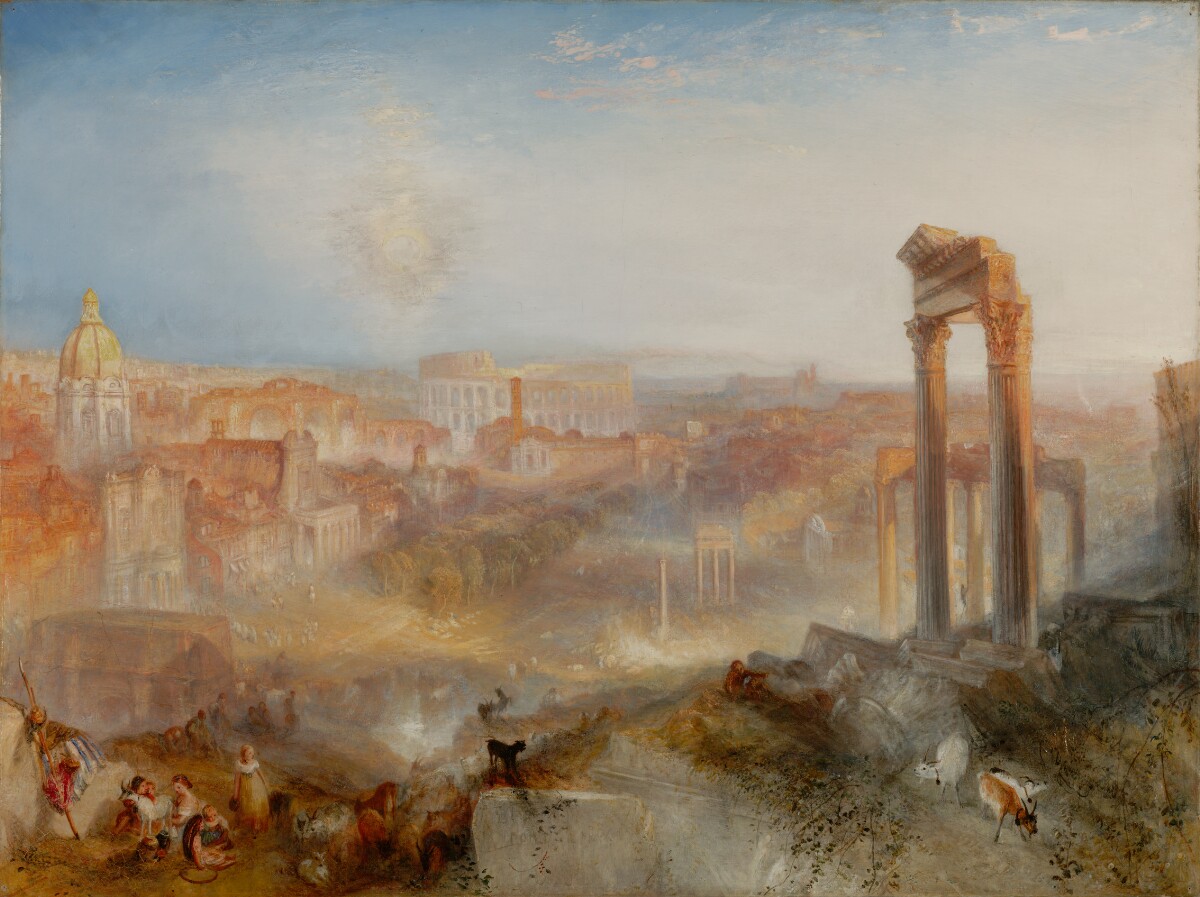 Turner 的 Modern Rome – Campo Vaccino